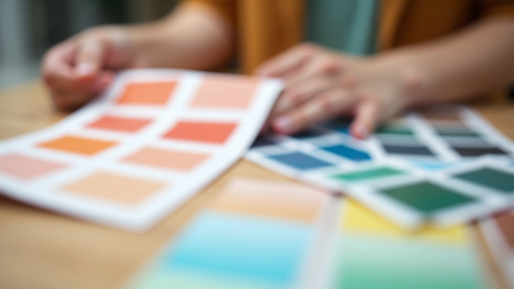 Colour palette swatches showing complementary and analogous schemes