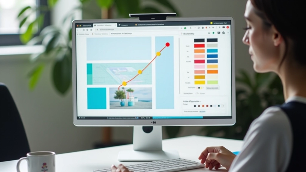 Accessibility testing software showing contrast ratio checker comparing text and background colours